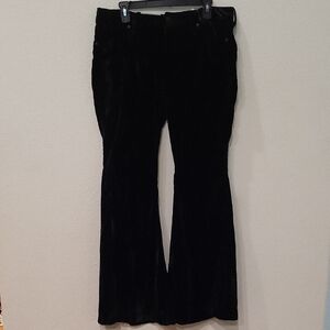 Wrangler RETRO crushed Velor Velvet Flare Pants 32 X 32